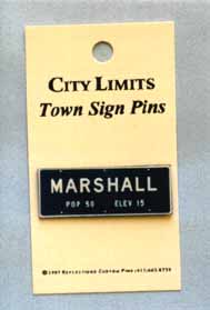 City Limits Pins