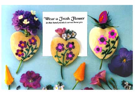 Flower Vase Pin