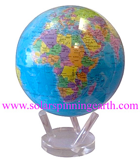 movaglobe map world solar spinning