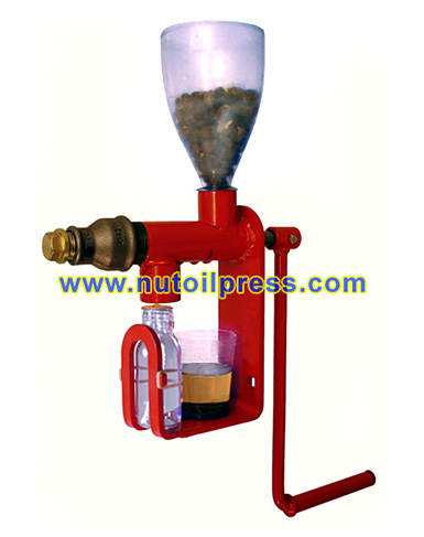 Nut and Seed hand crank oil press - cold pressed expeller