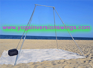 8ft Tall Metal Portable Yoga Swing Stand