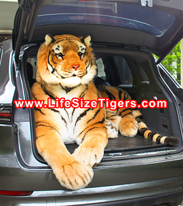 Bengal Tiger Stuffed Giant Lifesize Plush Jumbo