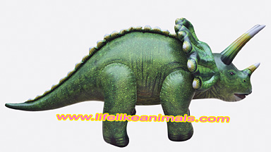 giant 10 ft inflatable dinosaur triceratops