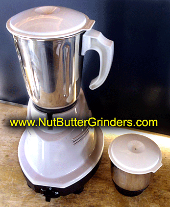 Hand Crank Mill for pregrinding nuts for Nut Butter Grinder 