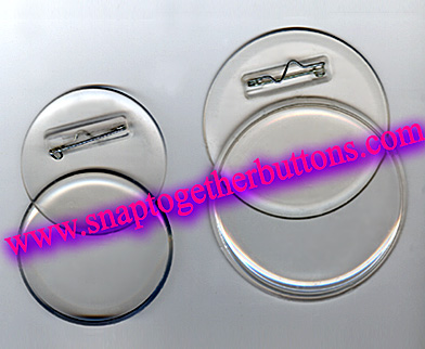 Snap Together Buttons Diy Instant Clear Photo Button Round And Rectangle Picture Button Pins