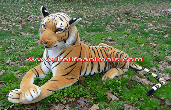 Stuffed tiger - lifelife - lifesize